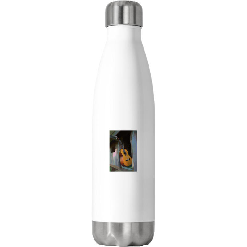 Love My Guitar Stainless Steel Water Bottle | Artistshot