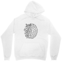 Floral Brain Anatomy Unisex Hoodie | Artistshot