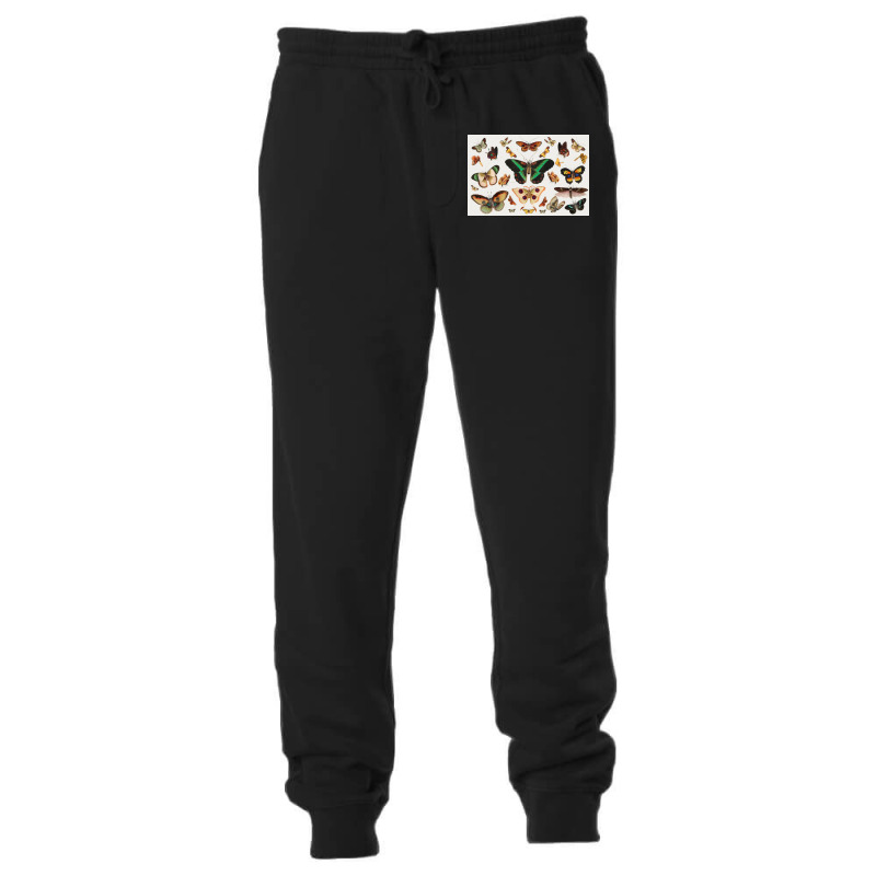 Butterfly  Vintage Sticker Unisex Jogger | Artistshot