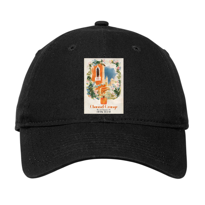 Channel Orange Sticker Adjustable Cap by fishd47 | Artistshot