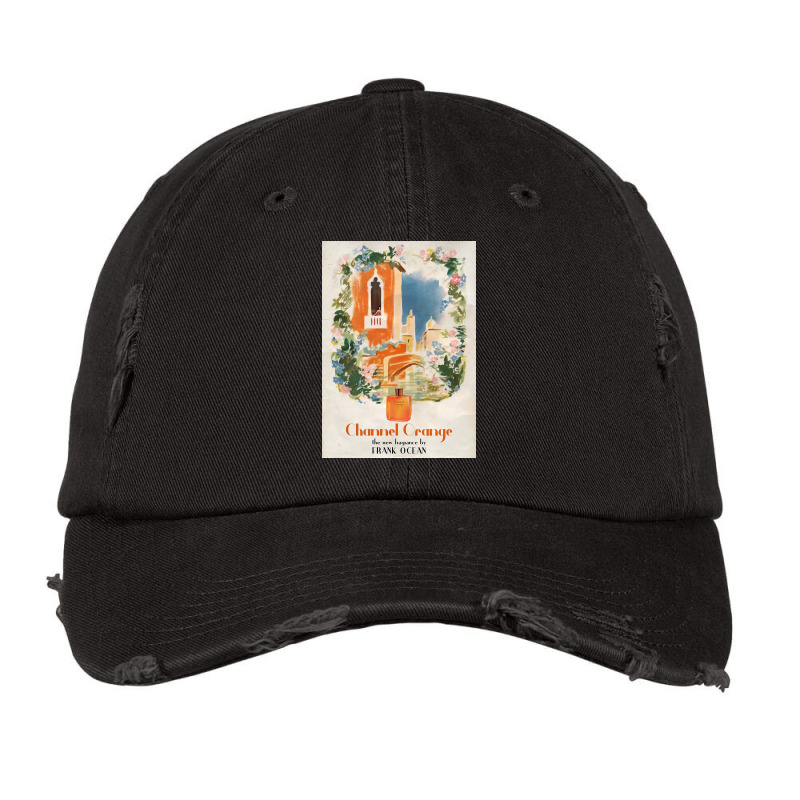 Channel Orange Sticker Vintage Cap by fishd47 | Artistshot