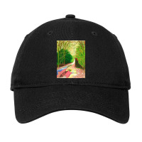 David Hockney The Arrival Of Spring Adjustable Cap | Artistshot