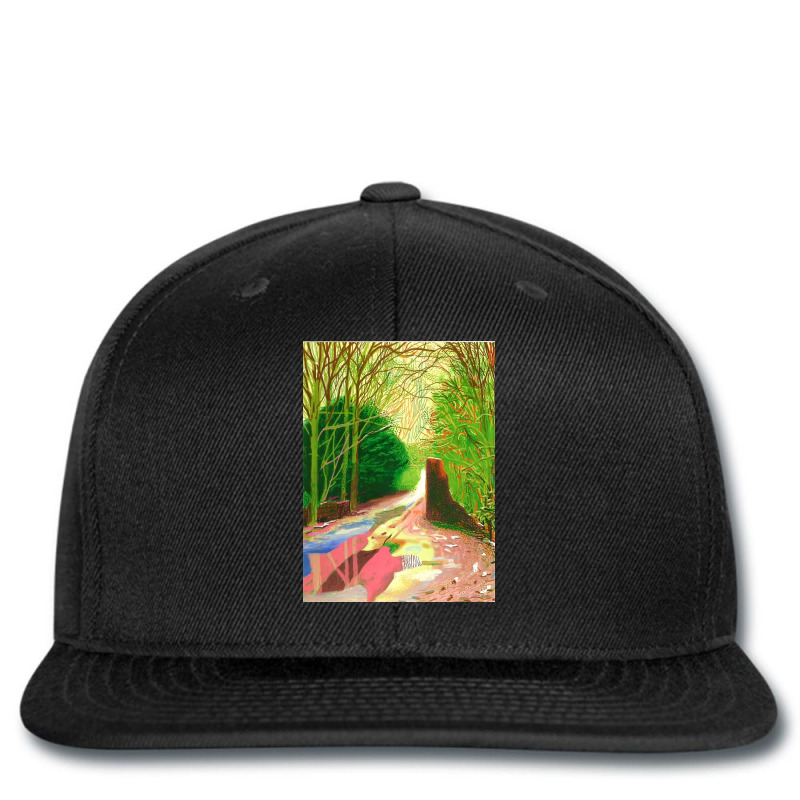 David Hockney The Arrival Of Spring Printed hat by fishd47 | Artistshot