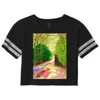 David Hockney The Arrival Of Spring Scorecard Crop Tee | Artistshot