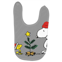 Snopy Christmas All Color Baby Bibs | Artistshot