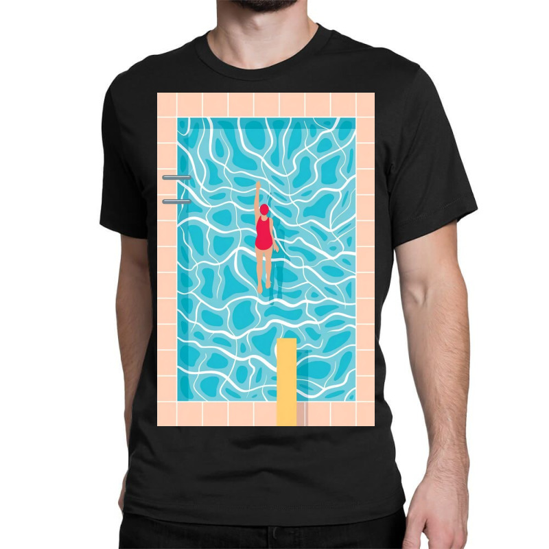 David Hockney Pool Classic T-shirt | Artistshot