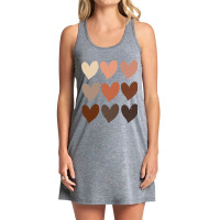 Diversity Hearts, Skin Tone Hearts Tank Dress | Artistshot