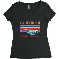 California Women's Triblend Scoop T-shirt | Artistshot