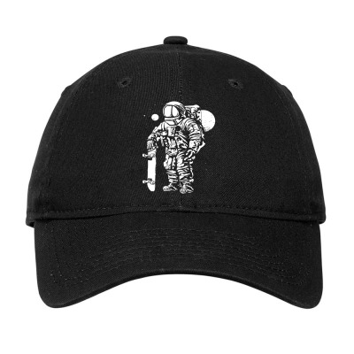 Skater Astronaut Adjustable Cap Designed By Vanode Art