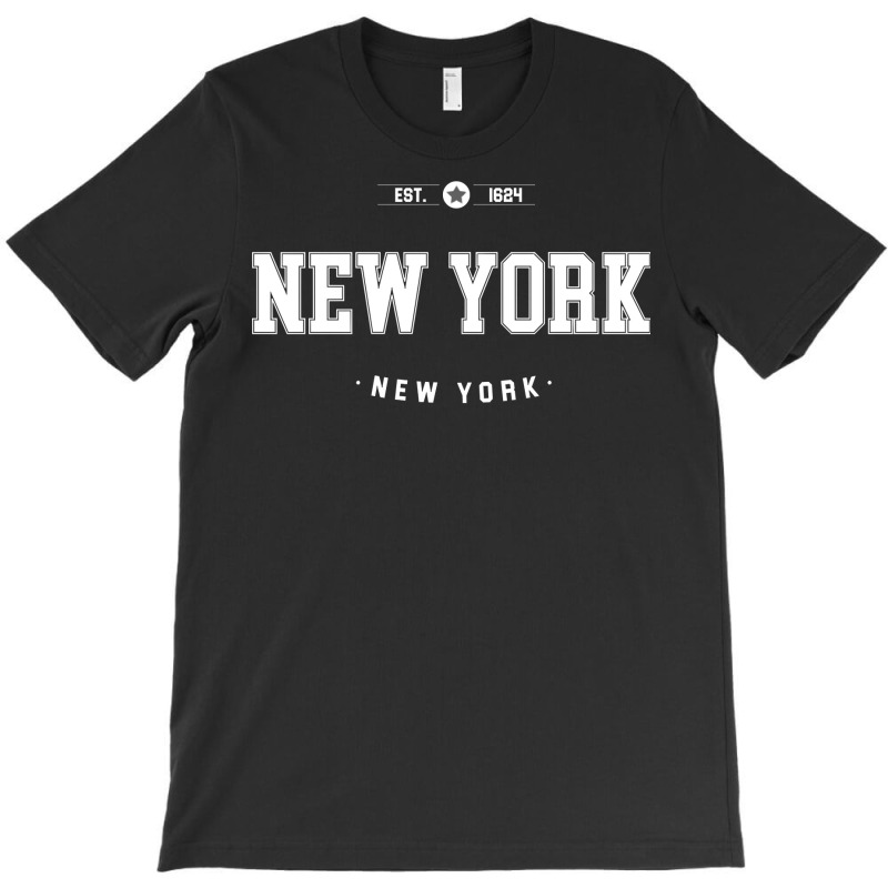 New York, New York Established 1624 Nyc Gift Sweatshirt T-shirt | Artistshot