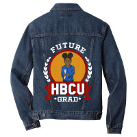 Kids Hbcu Future Grad College T-shirt Gift For Girls, Best Gift, Costu Men Denim Jacket | Artistshot