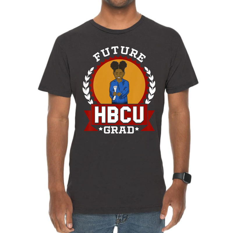 Kids Hbcu Future Grad College T-shirt Gift For Girls, Best Gift, Costu Vintage T-shirt | Artistshot