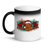 Christmas Mom Highland Cow Magic Mug | Artistshot