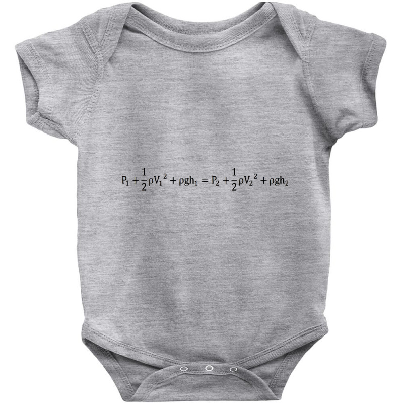 Bernoulli S Principle Equation Baby Bodysuit by DianneHenderson91 | Artistshot