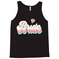 Unique Bridal Shower Bachelorette Party Bride Retro , Best Gift, Costu Tank Top | Artistshot