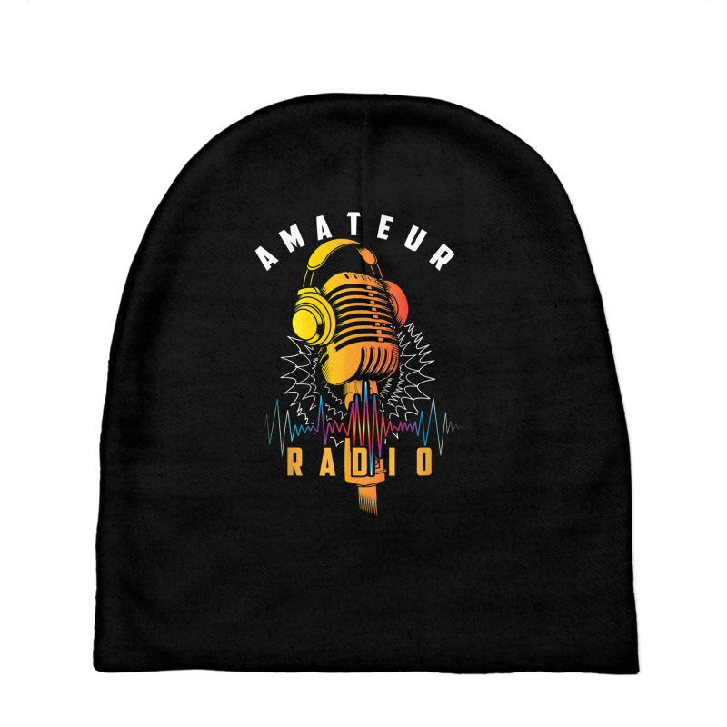 Amateur Radio Art Cool Ham Radio Operator Art, Radio Day T Shirt Baby Beanies by KaseeDheera | Artistshot