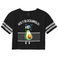 Holy Blockamole Volleyball Shirt Player Blocker Avocado , Best Gift, C Scorecard Crop Tee | Artistshot