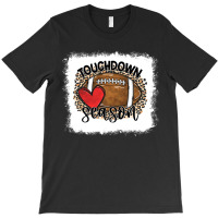 Bleached Touchdown Season Leopard Game Day Football , Best Gift, Costu T-shirt | Artistshot