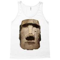 Easter Island Moai Statue Monolith World Mystery Tank Top | Artistshot