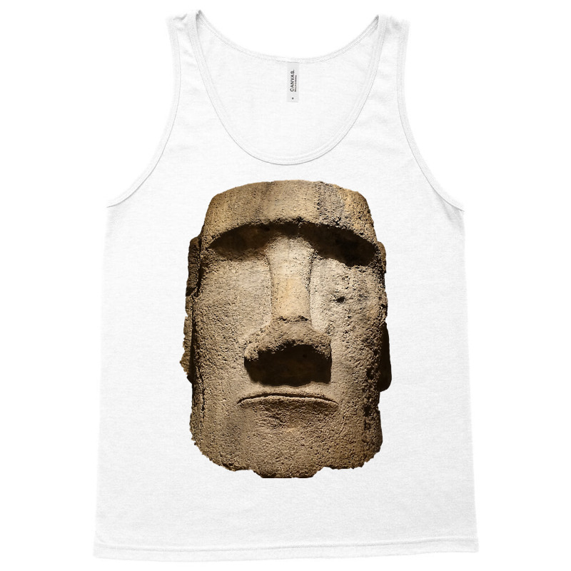 Easter Island Moai Statue Monolith World Mystery Tank Top | Artistshot