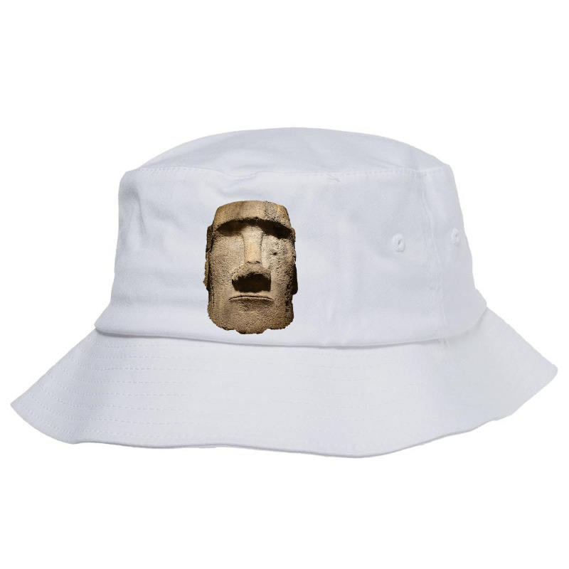 Easter Island Moai Statue Monolith World Mystery Bucket Hat | Artistshot