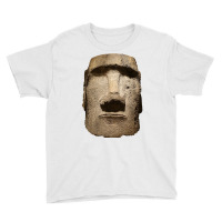 Easter Island Moai Statue Monolith World Mystery Youth Tee | Artistshot