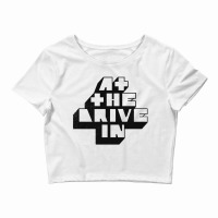 At The Drive In Sign Crop Top | Artistshot