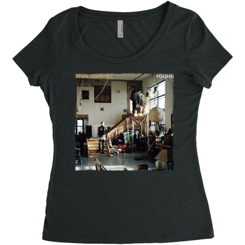 Found Rival Schools Women's Triblend Scoop T-shirt | Artistshot