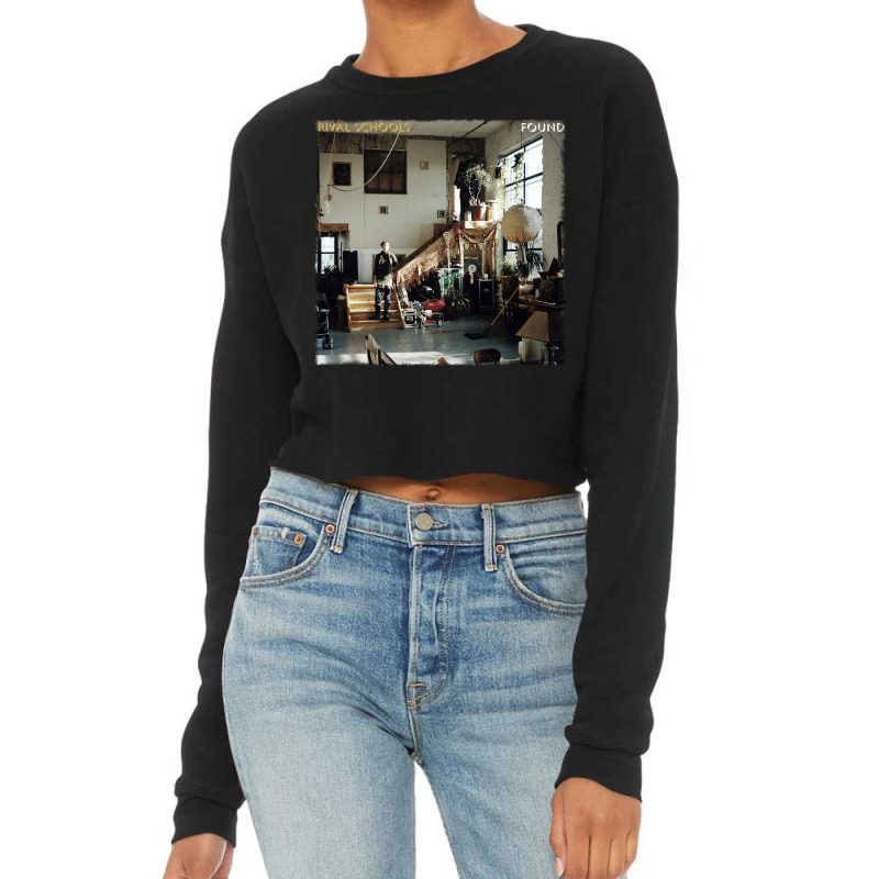 Found Rival Schools Cropped Sweater | Artistshot