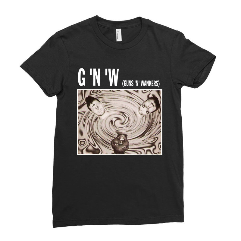 Guns And Wankers G'n'w Ladies Fitted T-shirt | Artistshot