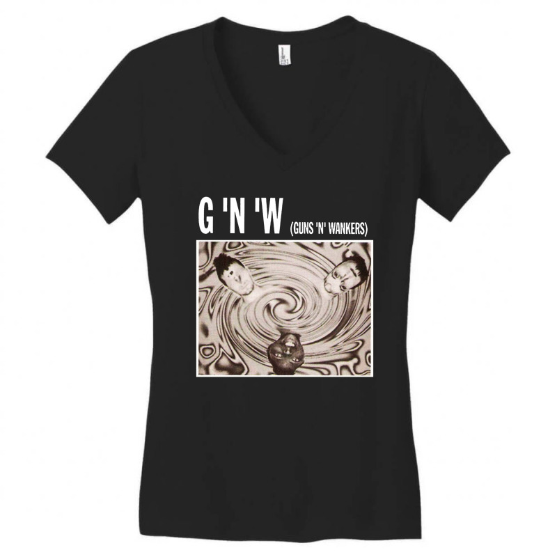 Guns And Wankers G'n'w Women's V-neck T-shirt | Artistshot