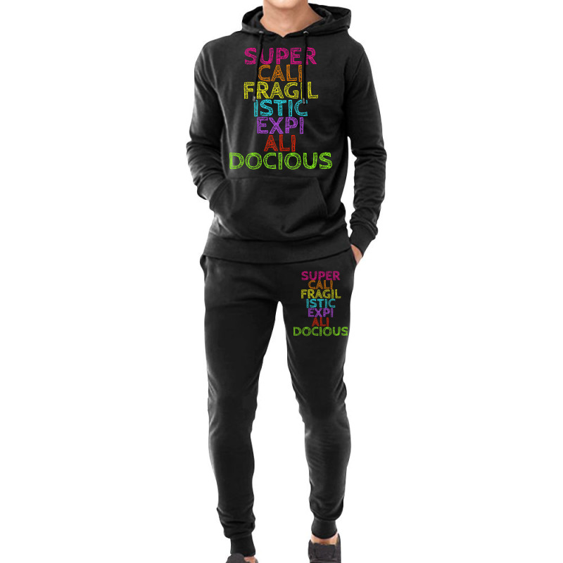 Supercalifragilisticexpialidocious T, Best Gift, Costume, Halloween, X Hoodie & Jogger set by CUSER3772 | Artistshot