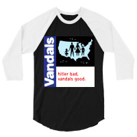 Best The Vandals Music 3/4 Sleeve Shirt | Artistshot