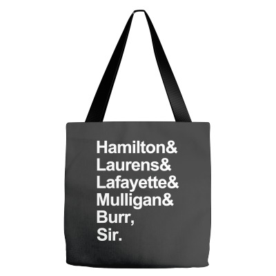 The Hamilton Crew For Dark Tote Bags Designed By Sengul