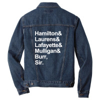 The Hamilton Crew For Dark Men Denim Jacket | Artistshot