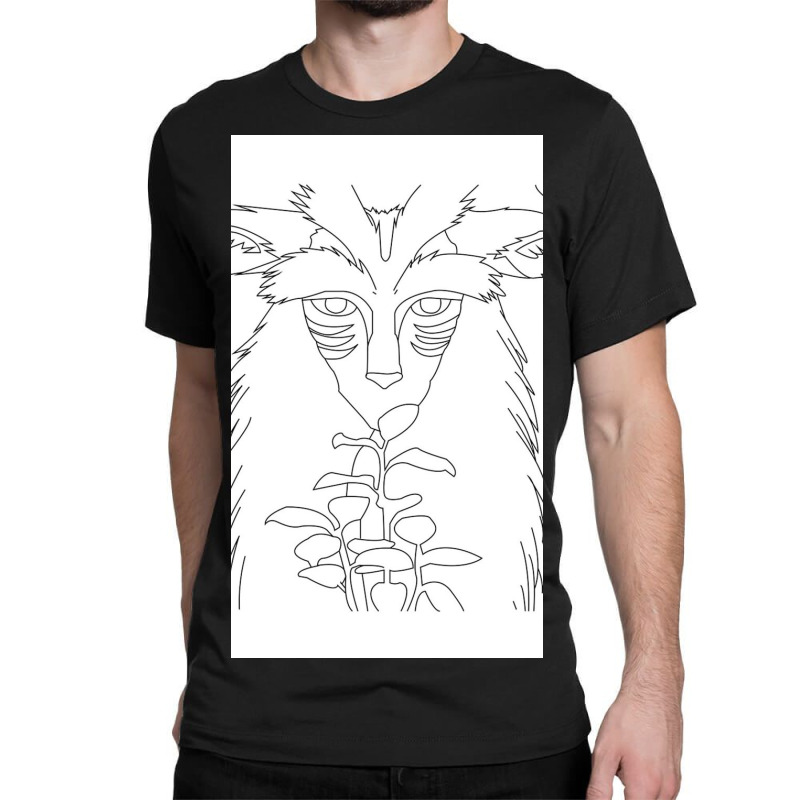 Forest Spirit Princess Mononoke Classic T-shirt by Hallugf | Artistshot