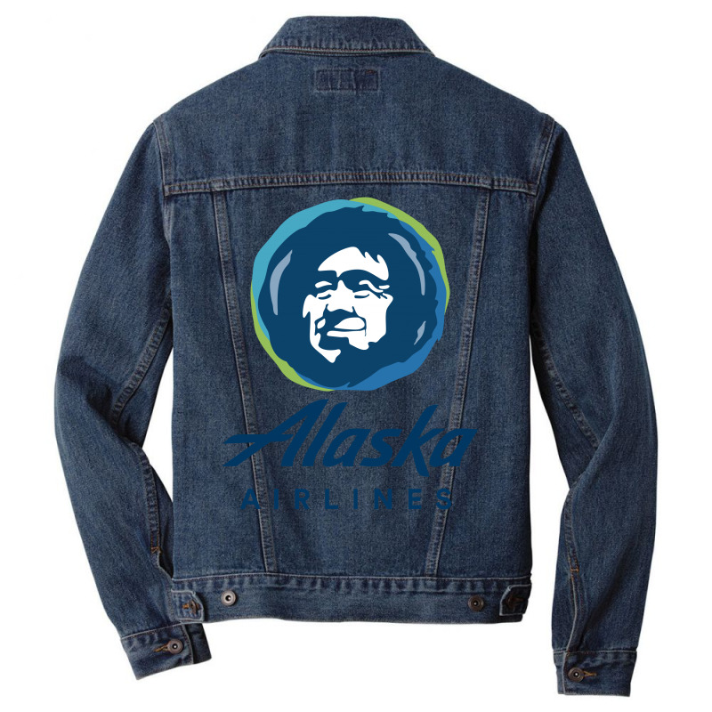 Alaska Airlines Men Denim Jacket | Artistshot