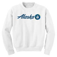 Alaska Eskimo Airlines Youth Sweatshirt | Artistshot