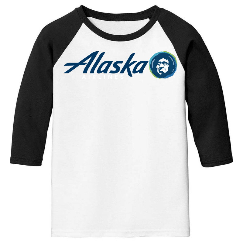 Alaska Eskimo Airlines Youth 3/4 Sleeve | Artistshot