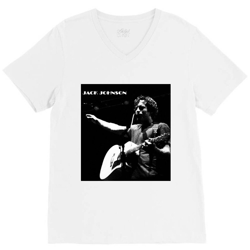 Jack Johnson V-Neck Tee by wheel | Artistshot