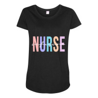 Infusion Nurse Intravenous Iv Therapy Oncology Nurse Premium Maternity Scoop Neck T-shirt | Artistshot