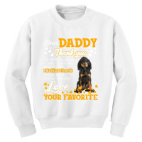 Black And Tan Coonhound Dear Daddy Thank You For Being T Shirt Youth Sweatshirt | Artistshot