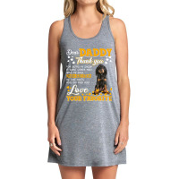 Black And Tan Coonhound Dear Daddy Thank You For Being T Shirt Tank Dress | Artistshot