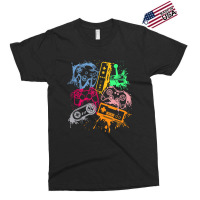 Video Game Console Controllers Retro 80's 90's Arcade Gamer Exclusive T-shirt | Artistshot