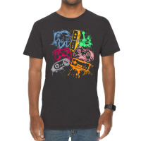 Video Game Console Controllers Retro 80's 90's Arcade Gamer Vintage T-shirt | Artistshot