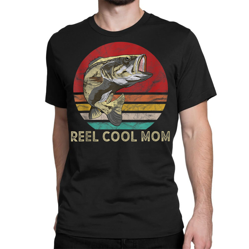 Fishing Mom Gifts For Women Bass Fishing Reel Cool Mom Tank Top Classic  T-shirt. By Artistshot