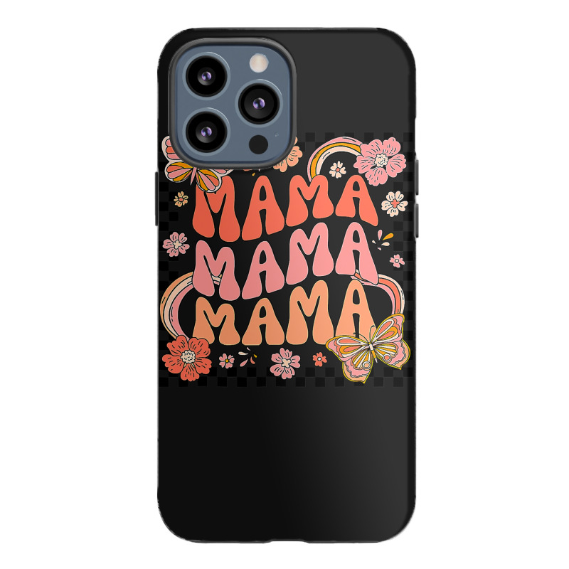 Groovy Mama One Thankful Mama Thanksgiving Mors Day , Best Gift, Costu Iphone 13 Pro Max Case | Artistshot