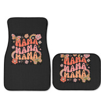 Groovy Mama One Thankful Mama Thanksgiving Mors Day , Best Gift, Costu Full Set Car Mats | Artistshot