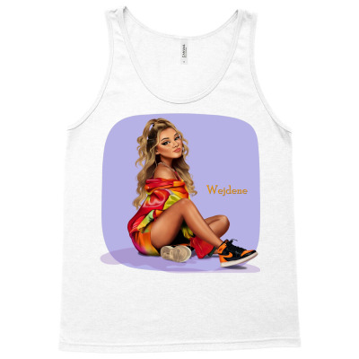 Custom Wejdene Tank Top By Cm arts Artistshot