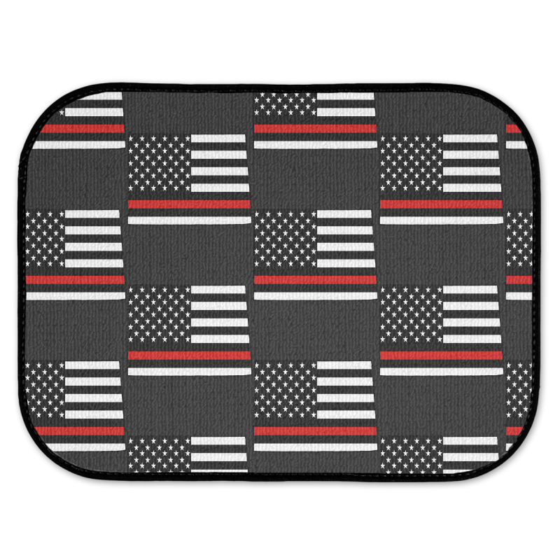 Firefighter T  Shirt Colorado Firefighter Thin Red Line T  Shirt Rear Car Mat | Artistshot